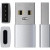 Satechi Type-A to Type-C Adapter Silver (ST-TAUCS)