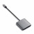Satechi 4-Port USB-C Hub with Power Delivery Space Grey (ST-H4CPDM)