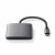 Satechi 4-Port USB-C Hub with Power Delivery Space Grey (ST-H4CPDM)