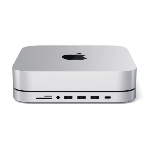 Satechi Type-C Aluminum Stand & Hub for Mac Mini Silver (ST-ABHFS)