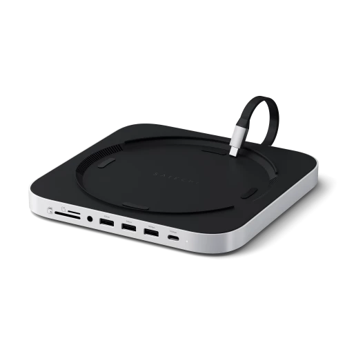 Satechi Stand & Hub For Mac Mini / Studio With NVMe SSD Enclosure (ST-GMMSHS)
