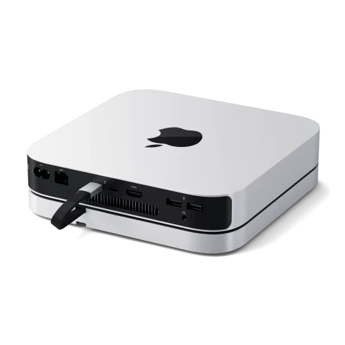 Satechi Stand & Hub For Mac Mini / Studio With NVMe SSD Enclosure (ST-GMMSHS)