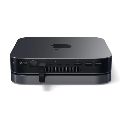 Satechi Type-C Aluminum Stand & Hub for Mac Mini Space Gray (ST-ABHFM)