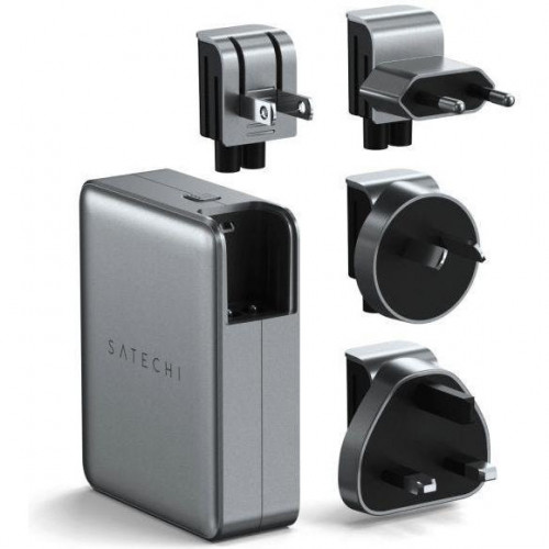 Satechi 145W USB-C 4-Port GaN Travel Charger (ST-W145GTM)
