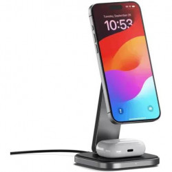 Satechi 2-in-1 Foldable Qi2 Wireless Charging Stand (ST-Q21FM)