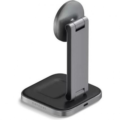 Satechi 2-in-1 Foldable Qi2 Wireless Charging Stand (ST-Q21FM)