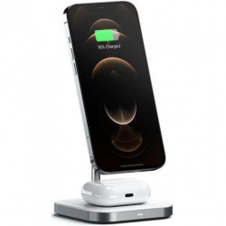 Satechi Aluminum 2-in-1 Magnetic Wireless Charging Stand (ST-WMCS2M)