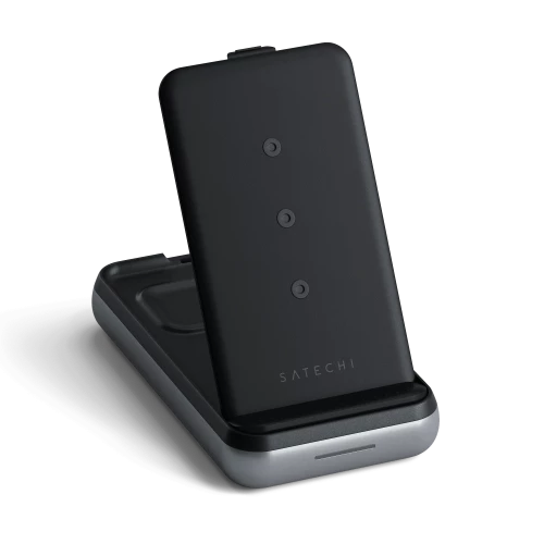 Satechi Duo Wireless Charger Power Stand (ST-UCDWPBSM)