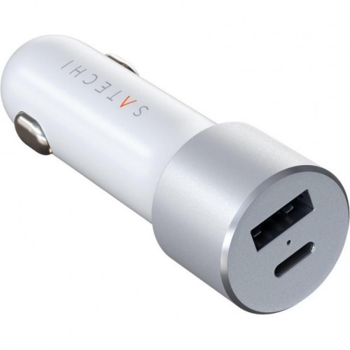 Satechi 72W Type-C PD Car Charger Adapter Silver (ST-TCPDCCS)