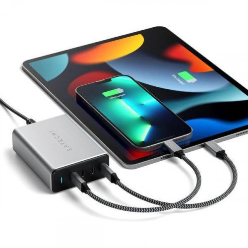 Satechi 165W USB-C 4-Port PD GaN Charger (ST-UC165GM-EU)
