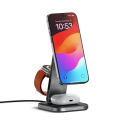 Satechi 3-in-1 Foldable Qi2 Wireless Charging Stand (ST-Q31FM-EA)