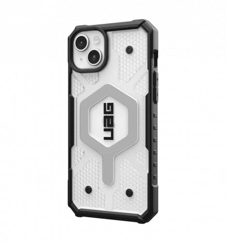 Чехол-накладка (силиконовый) Apple iPhone 15 Plus UAG Pathfinder Magsafe Ice (114311114343)