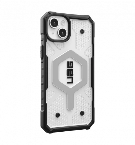 Чехол-накладка (силиконовый) Apple iPhone 15 Plus UAG Pathfinder Magsafe Ice (114311114343)