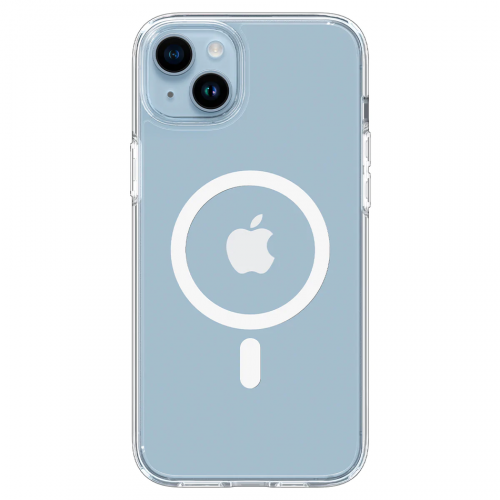 Чехол-накладка (силиконовый) Apple iPhone 14 Plus Spigen Ultra Hybrid MagFit White (ACS04902)