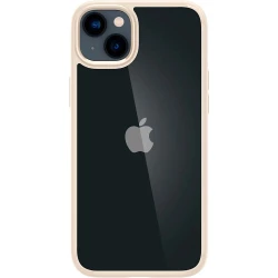 Чохол-накладка (силіконовий) Apple iPhone 14 Plus Spigen Ultra Hybrid Sand Beige (ACS04898)