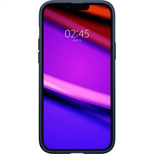 Чехол-накладка (силиконовый) Apple iPhone 14 Pro Spigen Mag Armor MagFit Navy Blue (ACS04990)