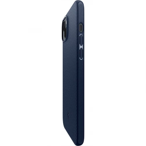 Чехол-накладка (силиконовый) Apple iPhone 14 Pro Spigen Mag Armor MagFit Navy Blue (ACS04990)