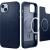 Чехол-накладка (силиконовый) Apple iPhone 14 Pro Spigen Mag Armor MagFit Navy Blue (ACS04990)