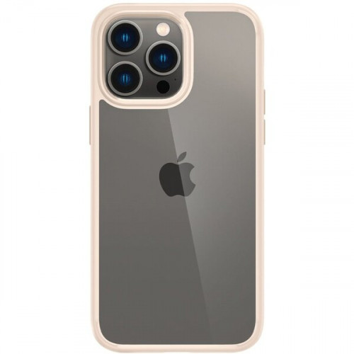 Чехол-накладка (силиконовый) Apple iPhone 14 Pro Spigen Ultra Hybrid Sand Beige (ACS04963)