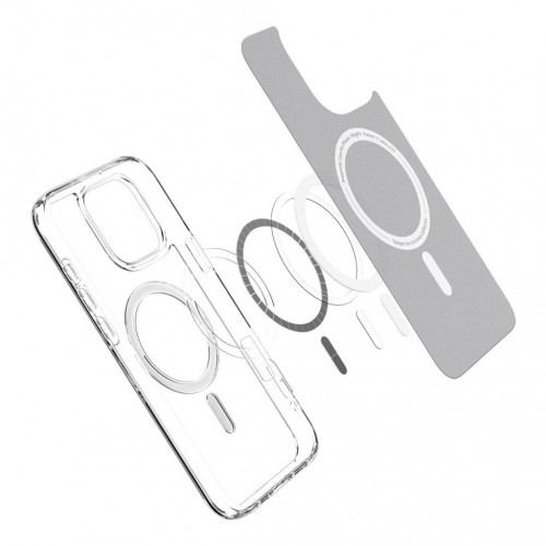 Чехол-накладка (силиконовый) Apple iPhone 16 Pro Max Spigen Ultra Hybrid MagSafe White (ACS07998)