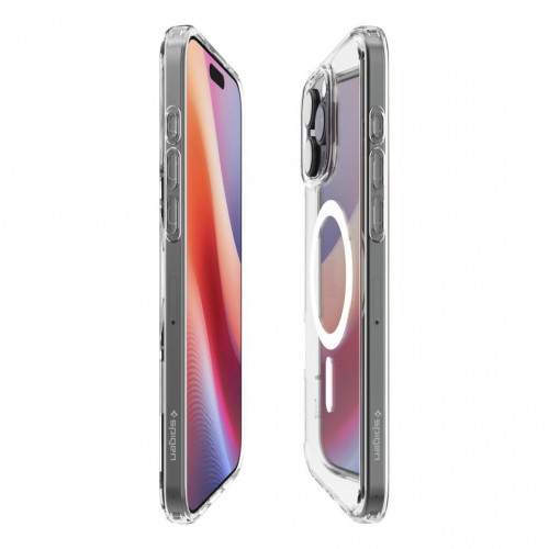 Чехол-накладка (силиконовый) Apple iPhone 16 Pro Max Spigen Ultra Hybrid MagSafe White (ACS07998)