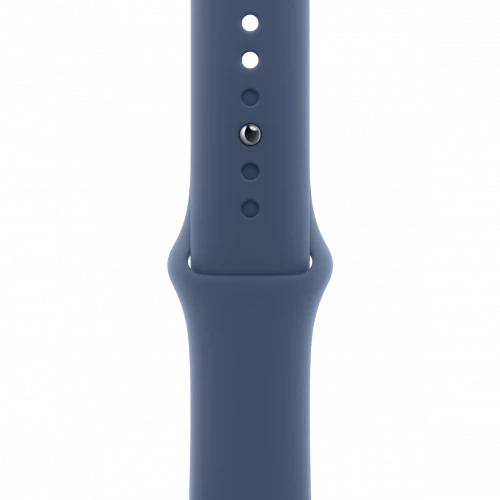 Apple Watch Series 10 GPS + Cellular 42mm Silver Alu. Case w. Denim Sport Band - M/L (MWX43)