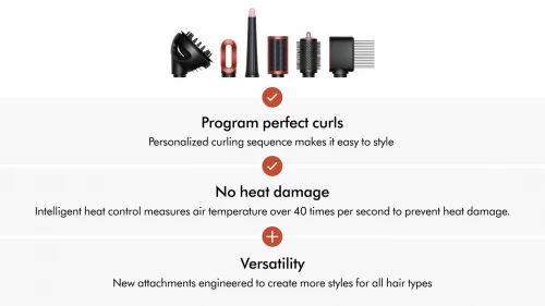 Стайлер Dyson Airwrap i.d. Multi-Styler and Dryer Curly to Coily Gift Edition Strawberry Bronze/Blush Pink (581137-01)