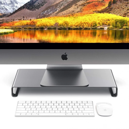 Подставка для Apple MacBook / iMac Satechi Aluminum Monitor Stand Space Grey (ST-ASMSM)