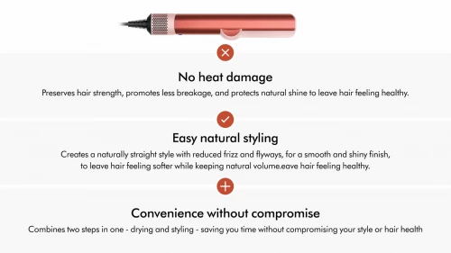 Випрямляч для волосся Dyson Airstrait HT01 Strawberry Bronze/Blush Pink + Box (560844-01)