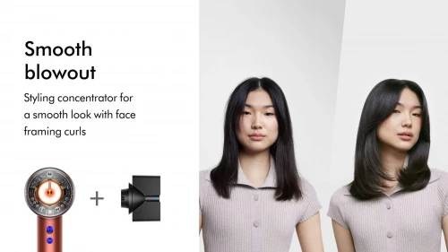 Фен Dyson Supersonic HD16 Nural Strawberry Bronze/Blush Pink + Box (561725-01)