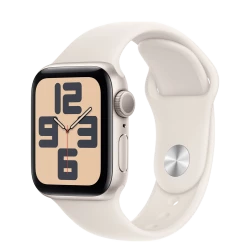 Apple Watch SE 2 GPS 40mm Starlight Aluminium Case w. Starlight Sport Band - S/M (MXEF3) (New, без коробки)