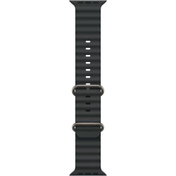 Apple Watch 49/46mm Ocean Band Black / Natural Titanium Finish (MXTL3)