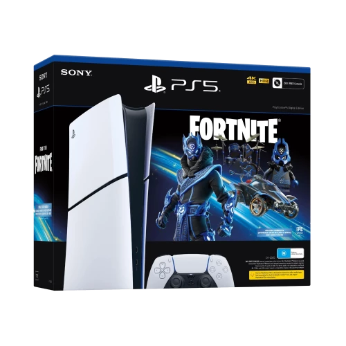Sony PlayStation 5 Slim Digital Edition 1TB Fortnite Cobalt Star Bundle (1000045170)