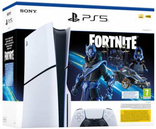 Sony PlayStation 5 Slim 1TB Fortnite Cobalt Star Bundle (1000045165)
