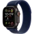 Apple Watch Ultra 2 GPS + Cellular 49mm Black Titan. Case w. Blue Trail Loop - S/M (MYTJ3+MYQ73)