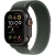 Apple Watch Ultra 2 GPS + Cellular 49mm Black Titan. Case w. Green Trail Loop - S/M (MYTJ3+MYQ33)