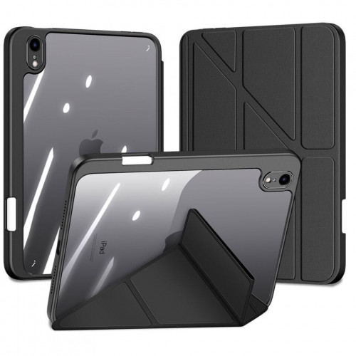 Чехол-книжка (полиуретановый) Apple iPad mini 6 2021 / mini 7 2024 Dux Ducis Magi Series Black