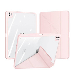 Чохол-книжка (поліуретановий) Apple iPad Air 13" 2024 / Pro 12.9" 2018-2022 Dux Ducis Magi Series Pink