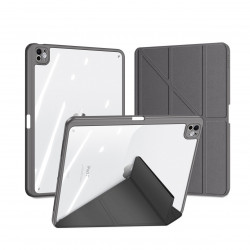 Чохол-книжка (поліуретановий) Apple iPad Air 13" 2024 / Pro 12.9" 2018-2022 Dux Ducis Magi Series Gray