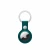 Брелок (кожанный) Apple AirTag Leather Key Ring Forest Green (MM073)