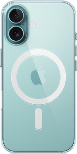 Чехол-накладка (пластиковый) для iPhone 16 Clear Case with MagSafe & Button High Copy