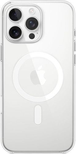 Чохол-накладка (пластиковий) для iPhone 16 Pro Max Clear Case with MagSafe & Button High Copy