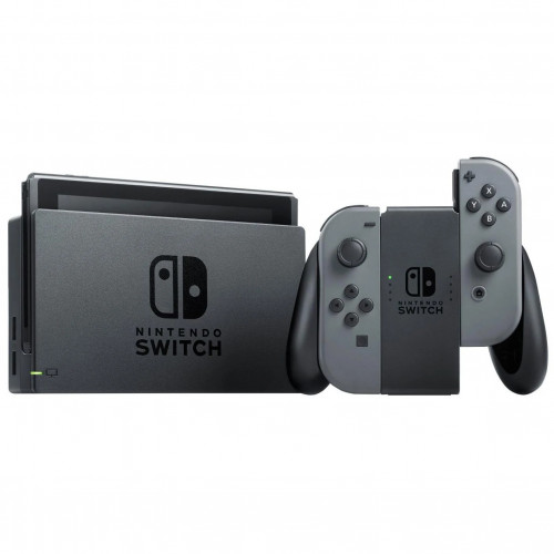 Nintendo Switch with Gray Joy Con