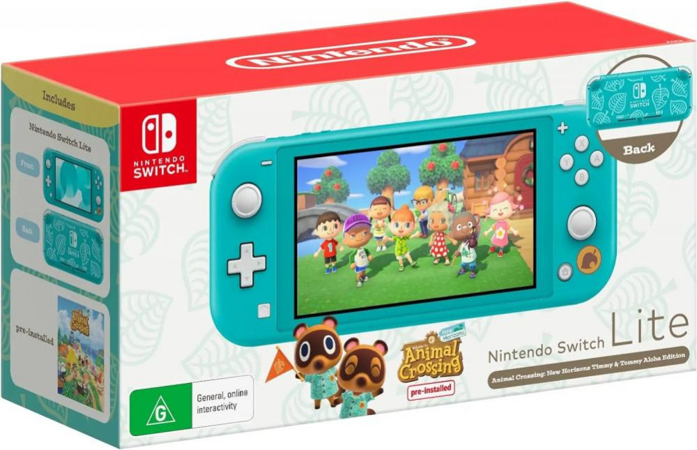 Nintendo Switch Lite Animal Crossing: New Horizons Timmy & Tommy