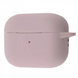 Чохол-накладка (силіконовий) Apple AirPods Pro 2 Silicone Case with Carabine Pink Sand