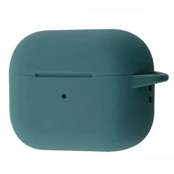 Чохол-накладка (силіконовий) Apple AirPods Pro 2 Silicone Case with Carabine Pine Green