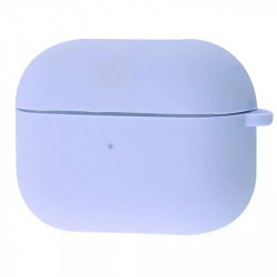 Чохол-накладка (силіконовий) Apple AirPods Pro 2 Silicone Case with Carabine Light Blue