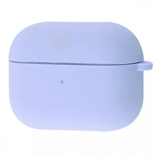 Чохол-накладка (силіконовий) Apple AirPods Pro 2 Silicone Case with Carabine Light Blue