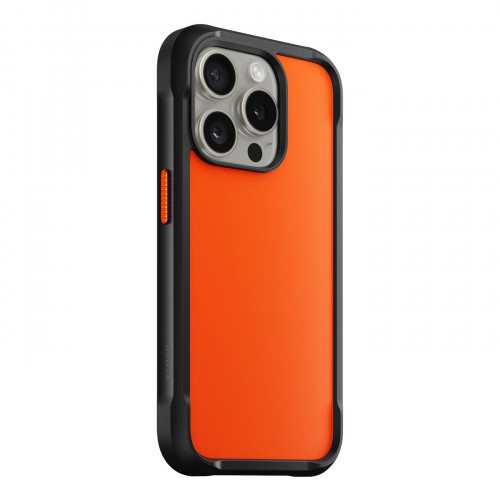 Чехол-накладка (пластиковый) Apple iPhone 15 Pro NOMAD Rugged Case with Magsafe Ultra Orange