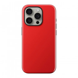 Чехол-накладка (силиконовый) Apple iPhone 15 Pro NOMAD Sport Case with Magsafe Night Watch Red